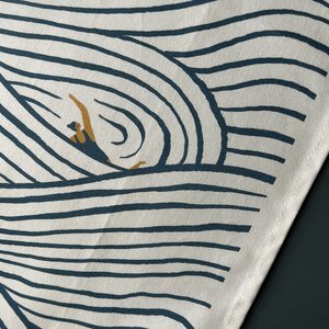 Swimming Tea Towel by Oldfield Design Co