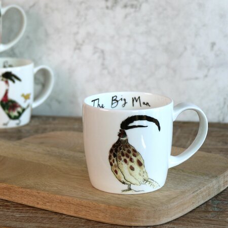 The Big Man Pheasant Mug by Anna Wright