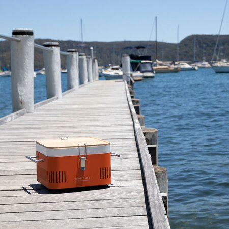 The Cube™ Portable BBQ - Orange