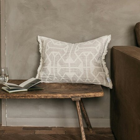 Tibble Linen & Cotton Mix Cushion - 40x60cm