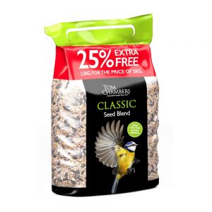 Tom Chambers Classic Seed Blend 2kg + 25% Free