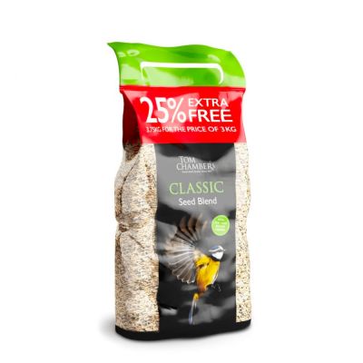 Tom Chambers Classic Seed Blend Bird Feed 3.75kg