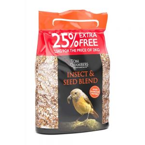 Tom Chambers Insect 'n' Seed Blend 2.5kg plus 25% extra free