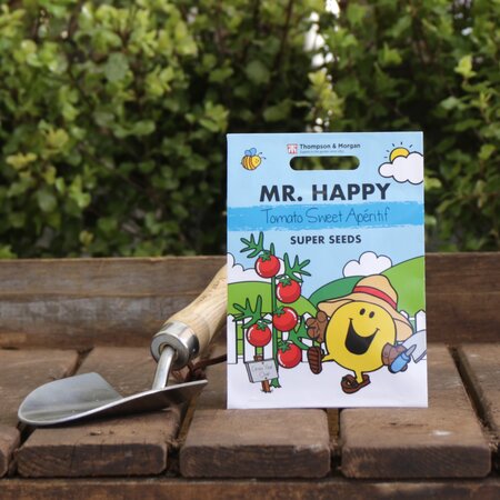 Tomato 'Sweet Aperitif' Seeds by Mr. Men™ Little Miss™ & Mr Happy