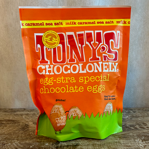 Tony's Chocolonely Easter Eggs Milk Caramel Sea Salt Pouch