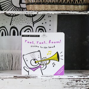 Toot, Toot, Boom! Press & Listen Book by Wee Gallery