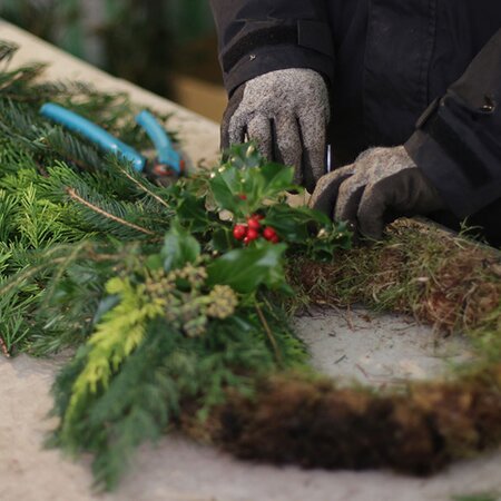 Traditional Wreath Making Workshop - Friday 27th November 2026