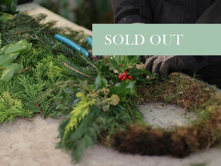 Traditional Wreath Making Workshop - Tuesday 2nd December 2025