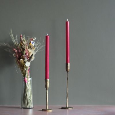 True Grace Cerise Dinner Candle