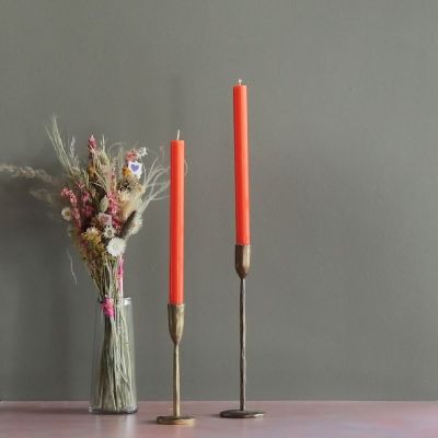 True Grace Tangerine Dinner Candle