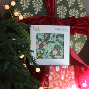 V&A Leicester Wallpaper Coasters