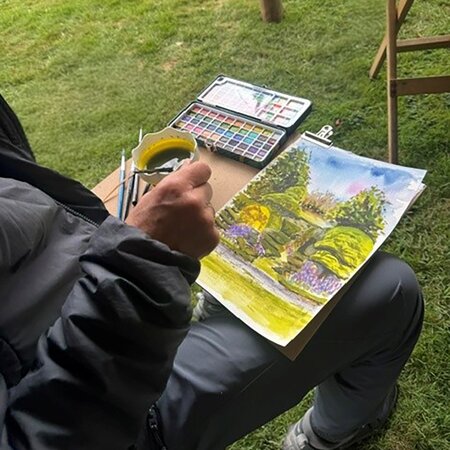 Watercolour Workshop: Painting the Garden Borders - Friday 16th July 2027