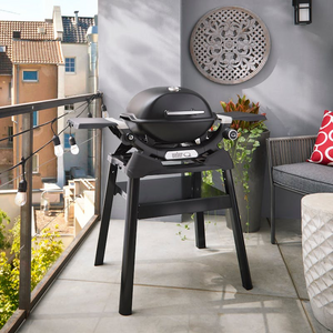 Weber Q1200N Gas Barbecue with Compact Stand