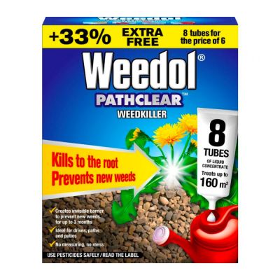Weedol® Pathclear Weedkiller - 8 Tubes