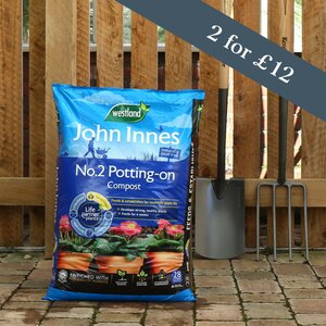 Westland John Innes No.2 Peat Free Potting-on Compost - 28 Litre
