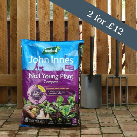 Westland John Innes Peat Free No.1 Young Plant Compost - 28 Litre
