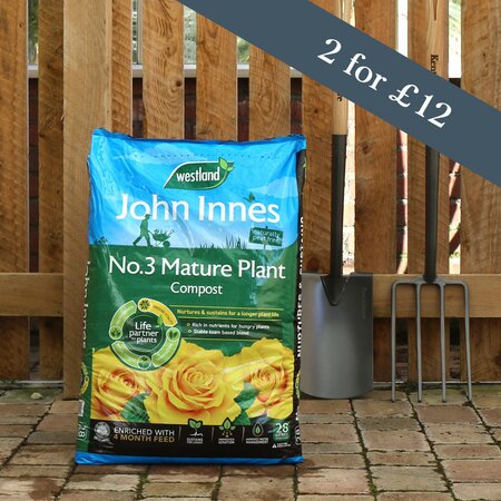 Westland John Innes Peat Free No.3 Mature Plant Compost - 28 Litre