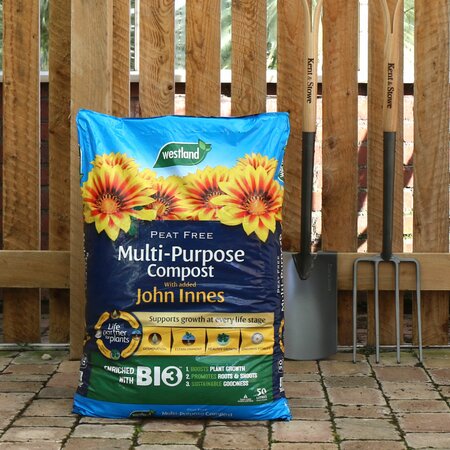 Westland Peat Free Multi-Purpose Compost with John Innes - 50 Litre