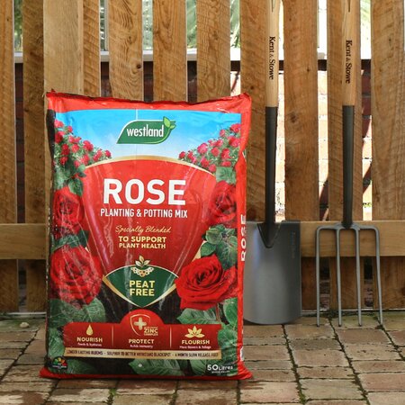 Westland Peat Free Rose Planting & Potting Mix - 50 Litre