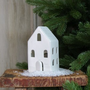 White House Ceramic Tealight Holder