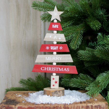Wooden Tree Decoration