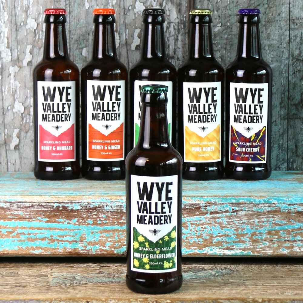 Wye Valley Meadery Honey & Elderflower Sparkling Mead Beetham Nurseries