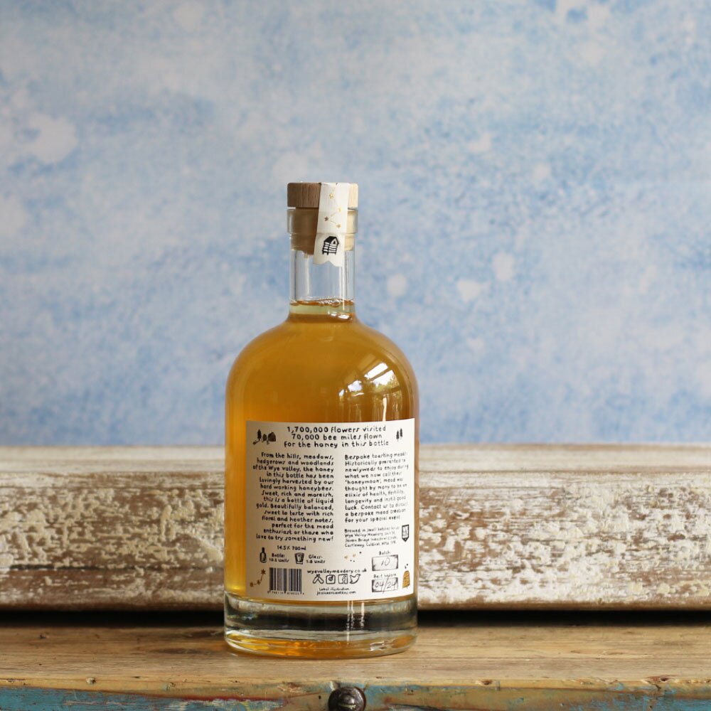 Wye Valley Meadery Traditional Mead 70cl Beetham Nurseries