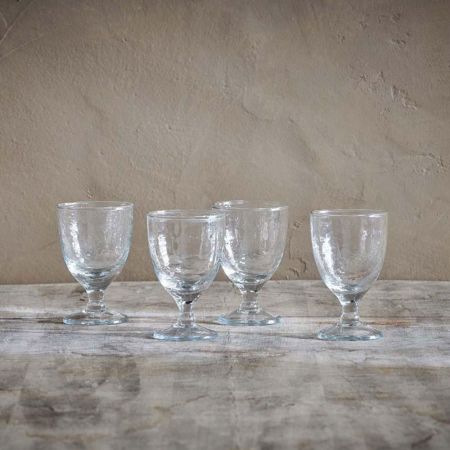 Yala Hammered Wine Glass