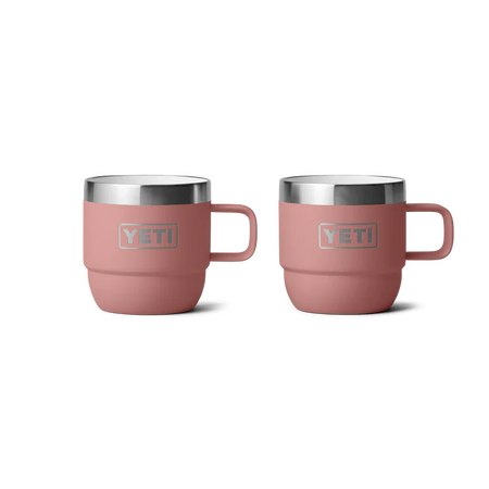 YETI 6oz Stackable Mug 2 Pack Sandstone Pink