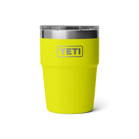 YETI Rambler® 16 Oz Stackable Cup in Firefly Yellow