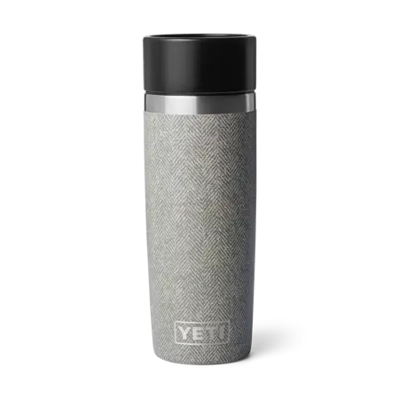 YETI Rambler 16 Oz Travel Bottle Riverhead Green Tweed
