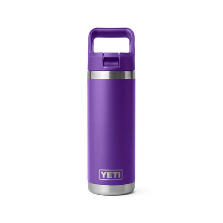 YETI Rambler® 18 Oz Water Bottle With Colour-Matched Straw Cap in Pace Purple