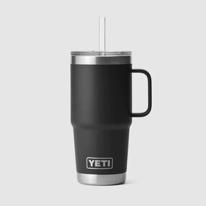 Yeti Rambler 25 Oz Straw Mug Black