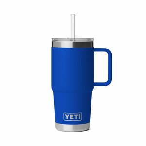 YETI Rambler 25 Oz Straw Mug in Royal Blue