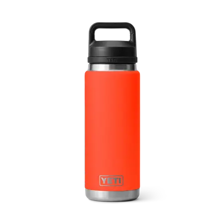 YETI Rambler® 26 Oz Water Bottle With Colour-Matched Straw Cap Solar Flare