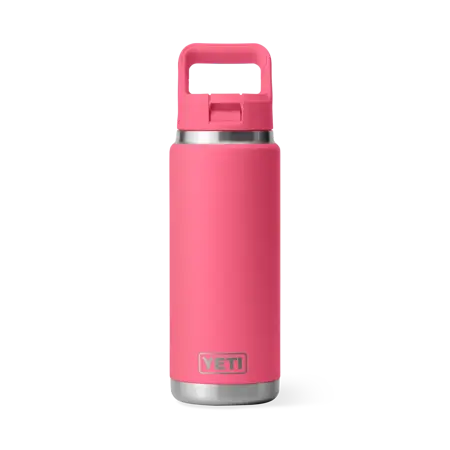 Rambler® 26 Oz Water Bottle With Colour-Matched Straw Cap - Tropical Pink
