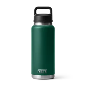 YETI Rambler® 36 oz Bottle With Chug Cap in Black Forest Green
