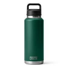 YETI Rambler® 46 oz Bottle With Chug Cap in Black Forest Green