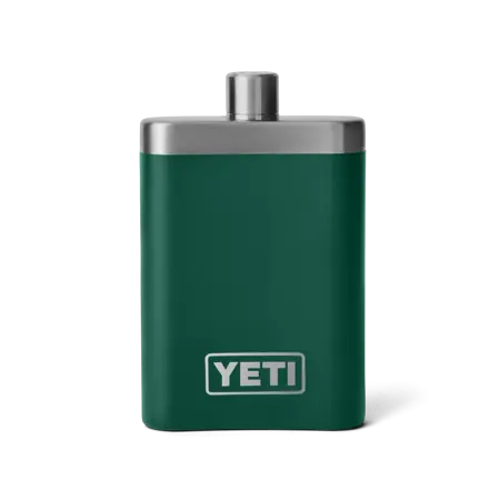 YETI Rambler Flask Forest Green