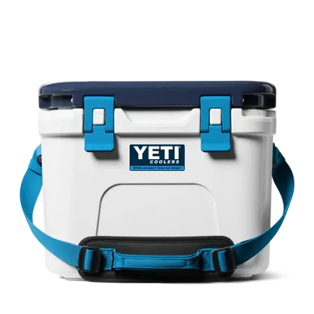 YETI Roadie 15 Cool Box in White / Blue