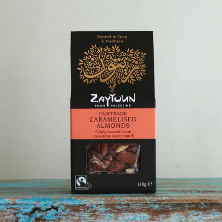 Zaytoun Caramelised Almonds 140g