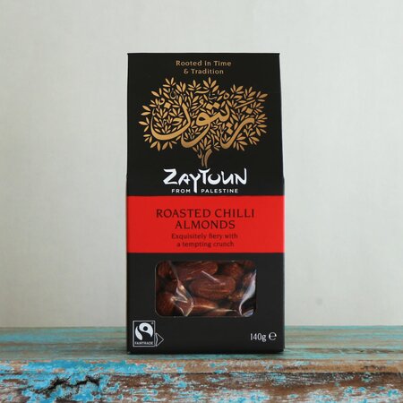 Zaytoun Roasted Chilli Almonds 140g