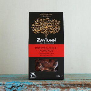 Zaytoun Roasted Chilli Almonds 140g